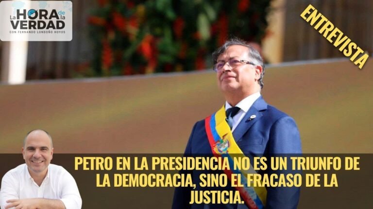 Petro en la presidencia no es un triunfo de la democracia, sino el fracaso de la justicia