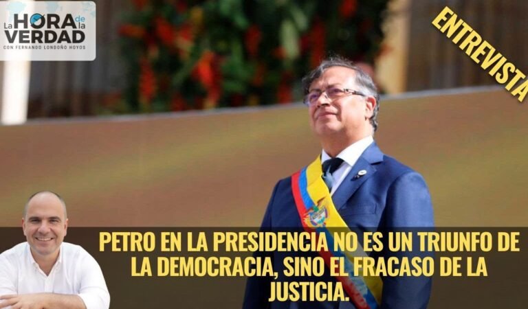 Petro en la presidencia no es un triunfo de la democracia, sino el fracaso de la justicia