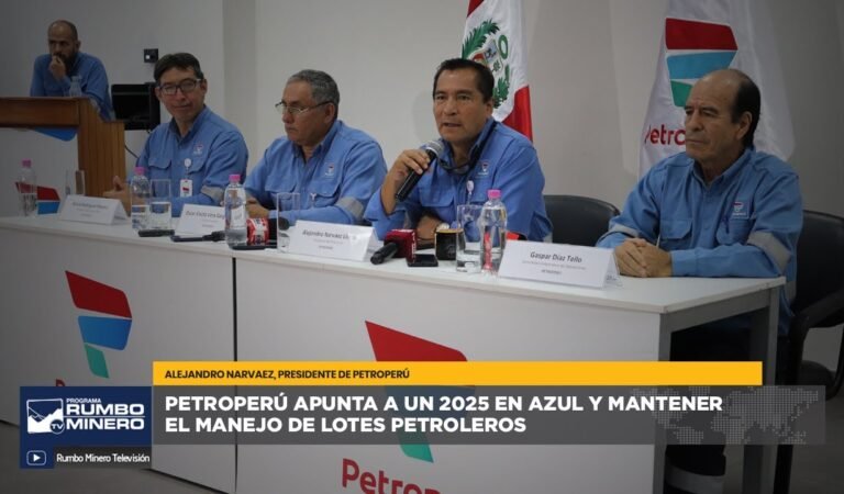 Petroperú apunta a un 2025 en azul y mantener el manejo de lotes petroleros