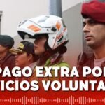 Policías que realicen servicios voluntarios recibirán remuneración extra