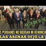 SE LARGO! SALAS ARENAS DEJA LA JUNTA NACIONAL DE ELECCIONES Y AGRADECE A LA JNJ Y A LOS PERUANOS