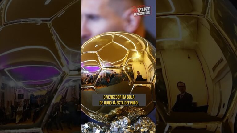 VAZOU O VENCEDOR DA BOLA DE OURO DE 2024 #shorts