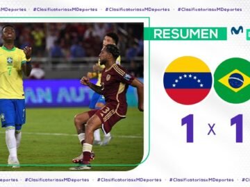 VENEZUELA vs. BRASIL [1-1] RESUMEN Y GOLES DEL PARTIDO | FECHA 11 | CLASIFICATORIAS 2026 🇻🇪⚽🇧🇷