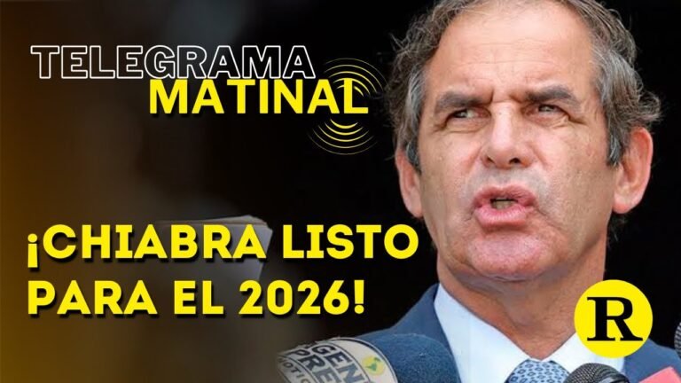 ¡Chiabra listo para el 2026!, ¿Nuevo mochasueldo? Y más - Telegrama AM - 7/10/2024