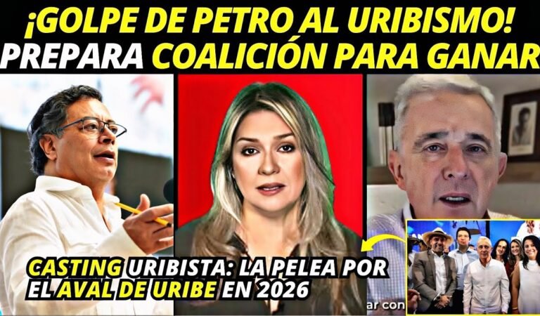 ¡PETRO DESTRUYE campaña URIBISTA y de VICKY!; CASTING: PELEA por el AVAL de URIBE