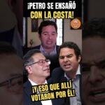 ¡PETRO SE ENSAÑÓ CON LA COSTA! #noticias #video #colombia #petro #shorts