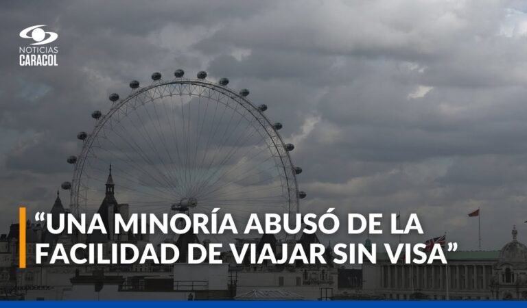 ¿Por qué colombianos nuevamente tendrán que solicitar visa para Reino Unido?