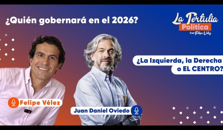 ¿Quién gobernará en el 2026?¿La izquierda, la derecha o el CENTRO? – Juan Daniel Oviedo