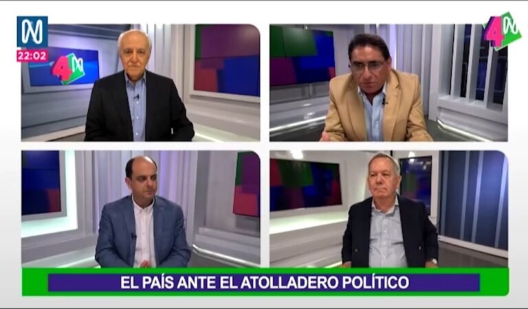 4 a la N. El país ante el atolladero político.