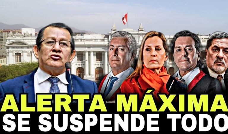 ALERTA MÁXIMA SE SUSPENDE TODO-NOTICIAS DE PERÚ