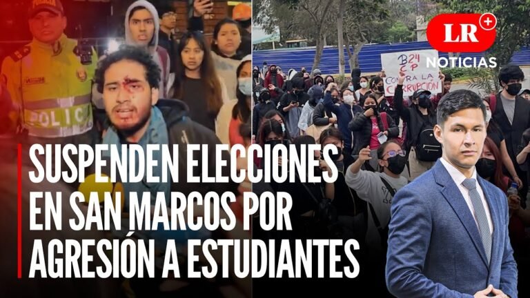 Arde SAN MARCOS: Suspenden elecciones por agresión a estudiantes | LR+ Noticias