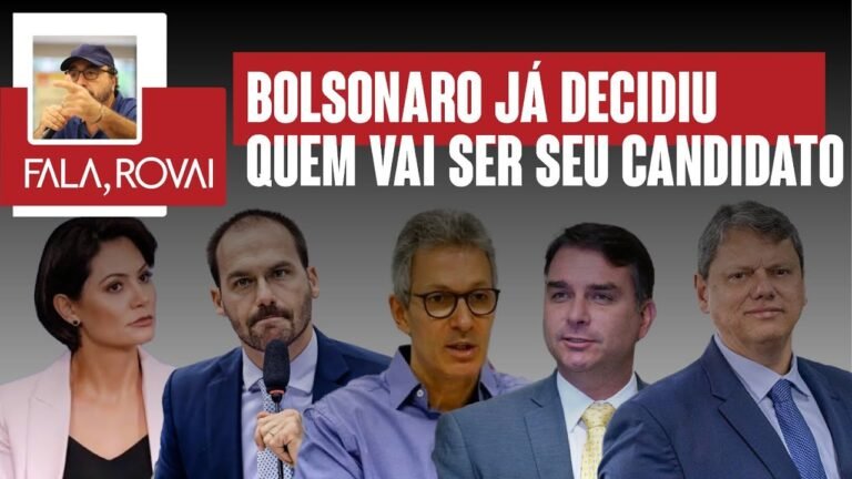 BOLSONARO admite que pode não ser CANDIDATO e JÁ sinaliza quem irá APOIAR