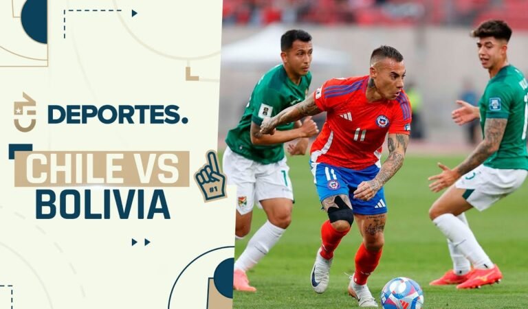 CHILE 1 – 2 BOLIVIA 🏆 Clasificatorias Mundial 2026 ⚽️ GOLES Y RESUMEN