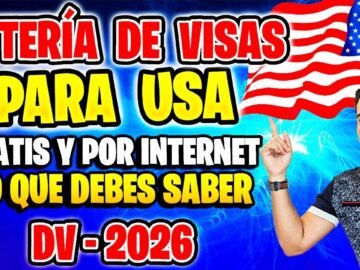 📢 COMO GANAR LA LOTERÍA DE VISAS para Estados Unidos DV 2026 😮 SECRETOS DEL BOMBO Y QUE HAGO DESPUÉS