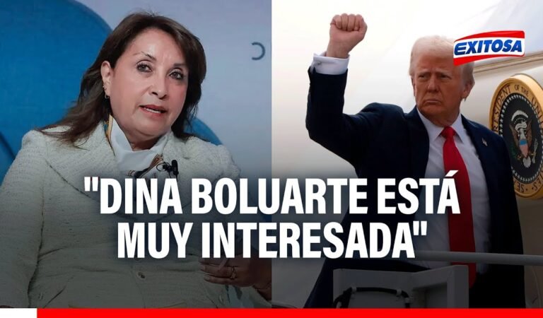 🔴🔵Canciller Schialer: «Dina Boluarte está muy interesada en reunirse con Donald Trump»