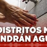 Corte de agua en Lima: ¿qué distritos se verán afectados? Esto indica Sedapal