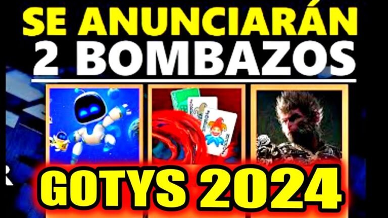 DOS BOMBAZOS SE ANUNCIARAN EN THE GAME AWARDS 2024