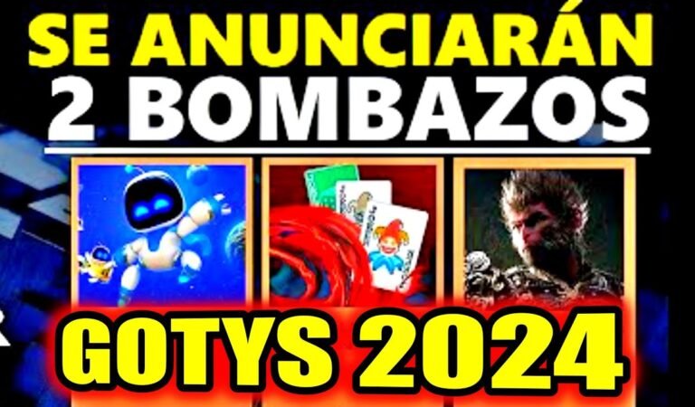 DOS BOMBAZOS SE ANUNCIARAN EN THE GAME AWARDS 2024