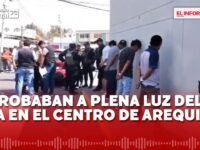 Delincuencia Perú: detienen a banda criminal que robaba en el centro de Arequipa | Noticias de robos