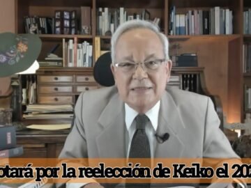 El 2026 votará por la reelección de Keiko