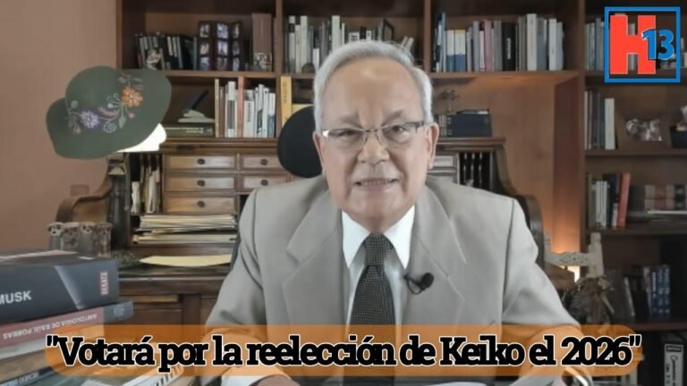 El 2026 votará por la reelección de Keiko