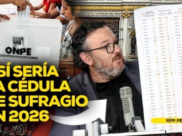 Elecciones 2026: así sería la cédula de sufragio con 39 partidos inscritos #ADNRPP | ENTREVISTA