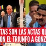 Estas son las actas que prueban la victoria de EDMUNDO GONZÁLEZ en las elecciones de VENEZUELA| #LR