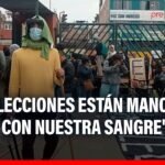 🔴🔵Estudiantes de San Marcos tras agresiones durante protesta: "Estas elecciones están manchadas"