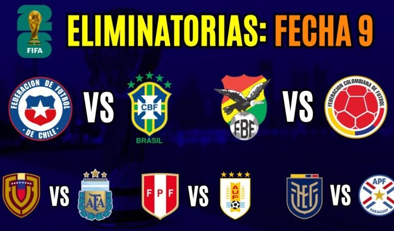 FECHA 9 Eliminatorias 2026 ¿Quiénes son los FAVORITOS para ganar?