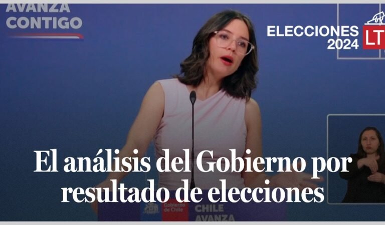 Gobierno celebra resultados de elecciones: «Hoy hay un reequilibrio»