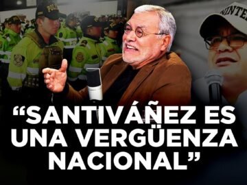 José Ugaz sobre el papel del ministro Santiváñez: "La moral de la PNP está por los suelos"