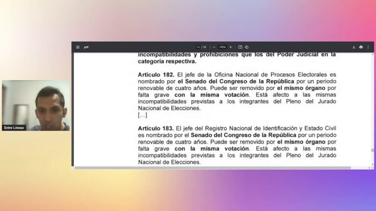 Los congresistas apuntan a capturar el sistema electoral en 2026