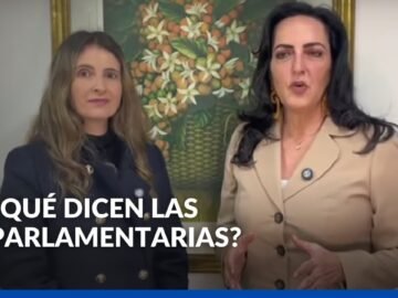 Molestia entre senadoras Paloma Valencia y María Fernanda Cabal por encuesta presidencial