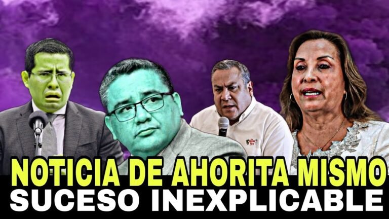 NOTICIA DE AHORITA MISMO SUCESO INEXPLICABLE -NOTICIAS DE PERÚ