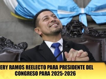 Nery Ramos reelecto para presidente del Congreso para 2025-2026