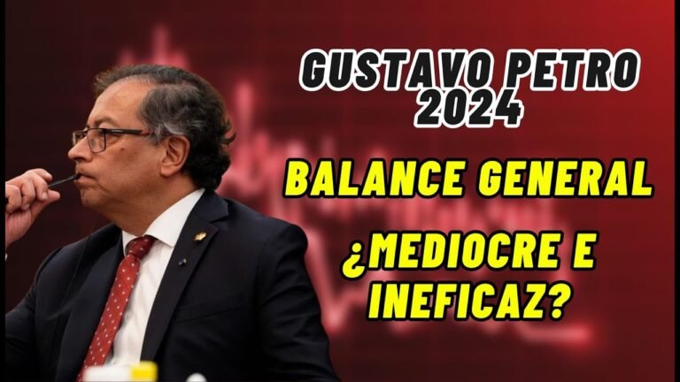 PETRO EN 2024. EL BALANCE GENERAL DE UN GOBIERNO EN RUINAS. Junto a D´mar Cordoba