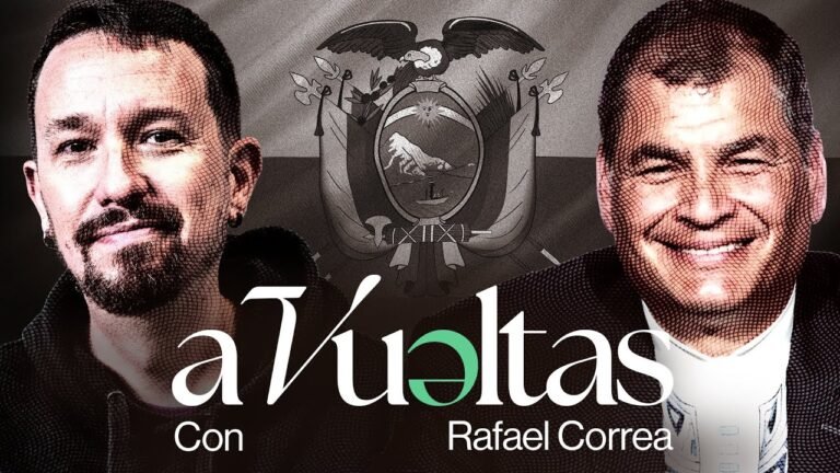 Pablo Iglesias entrevista a Rafael Correa, expresidente de Ecuador | A VUELTAS