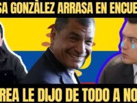 Rafael Correa optimista para estas elecciones luego de las EMBARRADAS de Daniel Noboa