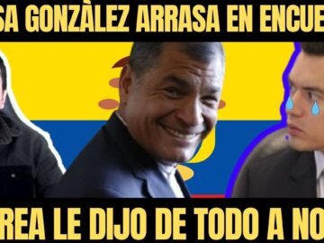 Rafael Correa optimista para estas elecciones luego de las EMBARRADAS de Daniel Noboa