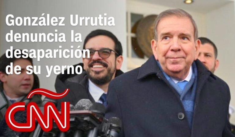 Resumen de la crisis en Venezuela: Edmundo González denuncia la desaparición de su yerno en Caracas
