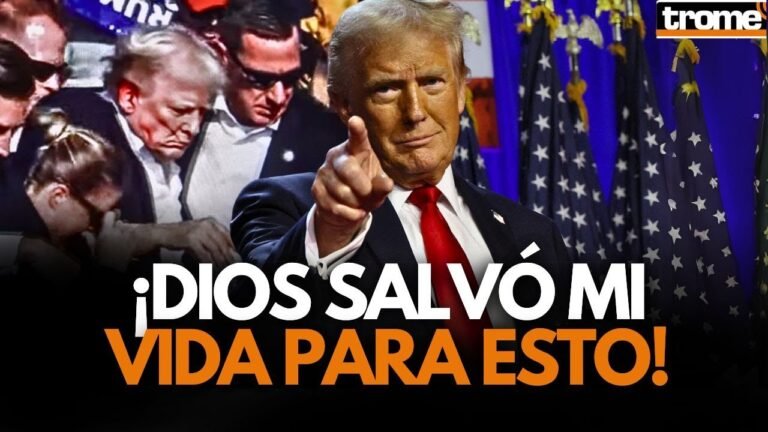 TRUMP y su DISCURSO tras ganar las ELECCIONES de ESTADOS UNIDOS | Trome