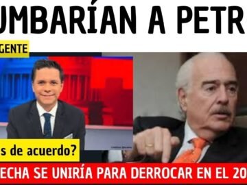 🔴TUMBARIAN A PETRO: Luis Carlos Vélez junto a Andres Pastrana; Ivan Duque y Vicky Davila con Uribe