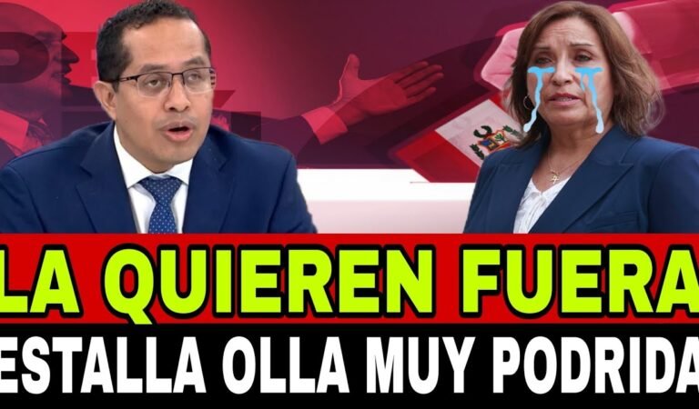 ÚLTIMO! ESTALLA OLLA MUY PODRIDA, LA QUIEREN FUERA – NOTICIAS DE PERÚ