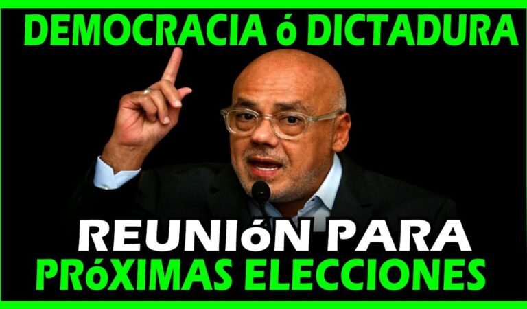 🔴URGENTE! REUNIÓN PARA DECIDIR EL CRONOGRAMA DE ELECC VZLA 2025. SE ELEGIRAN CINCO MIL CARGOS POPUL