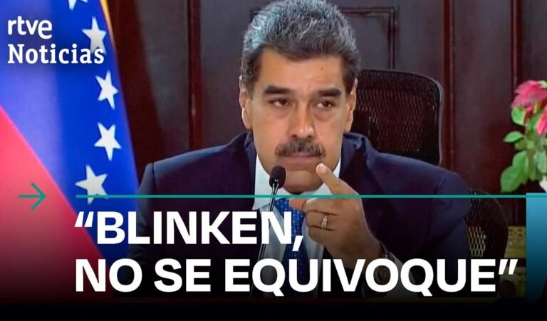 VENEZUELA: MADURO AVISA A EE.UU. ante el RECONOCIMIENTO de EDMUNDO GONZÁLEZ como PRESIDENTE ELECTO