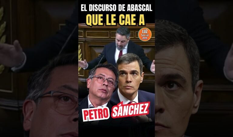 ¡EL GRAN ABASCAL LE HABLA A ¿PETRO? SÁNCHEZ! #noticias #video #petro #colombia