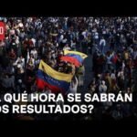 ¿A qué hora se conocerán los resultados de las elecciones en Venezuela? - Las Noticias