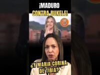 ¿MARIA CORINA CONTRA BUKELE? #shorts #videos #noticias #petro