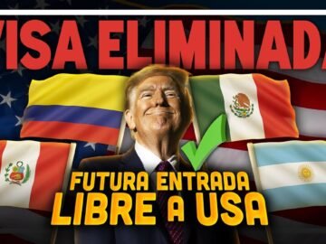 5 países LATINOS a los que ESTADOS UNIDOS ya NO EXIGIRÍA VISA