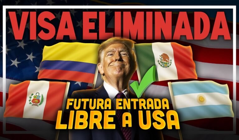 5 países LATINOS a los que ESTADOS UNIDOS ya NO EXIGIRÍA VISA